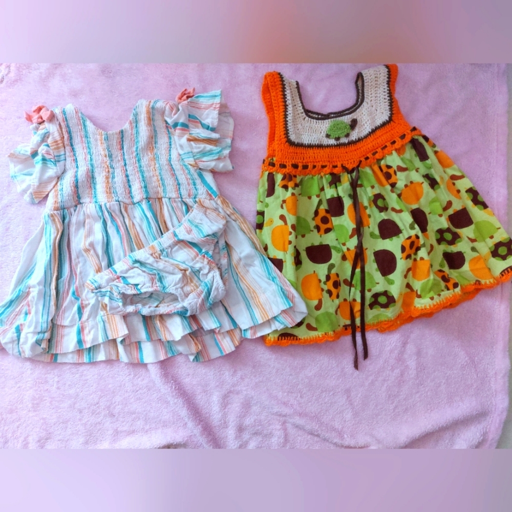Bundle of two dresses 12 months